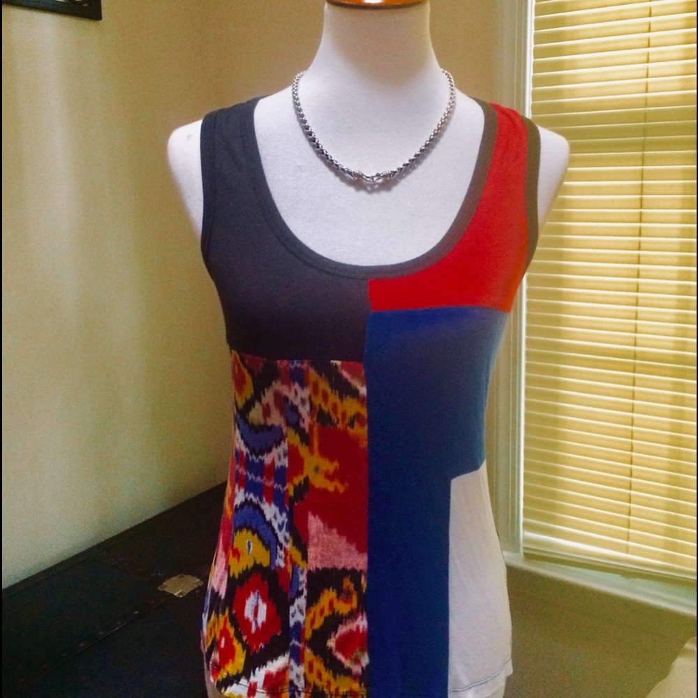 L.Am.B. (Gwen Stephani!) Color Block Top - image 1